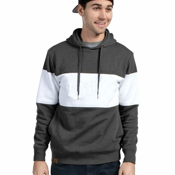 Men's All-American Fleece Colorblocked Hooded Sweatshirt Thumbnail