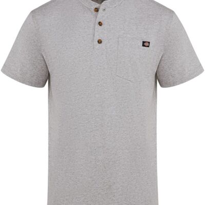 Men's Tall Heavyweight Traditional Short Sleeve Henley Thumbnail