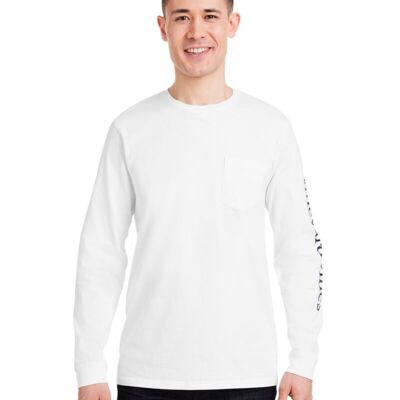 Unisex Long Sleeve Pocket T-Shirt Thumbnail