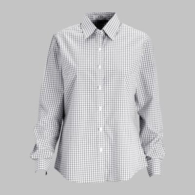 Women?s Easy-Care Gingham Check Shirt Thumbnail