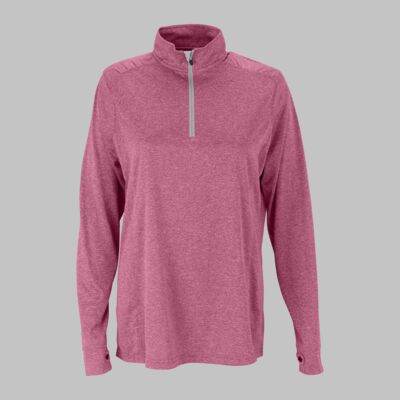 Women?s Vansport? M�lange 1/4-Zip Tech Pullover Thumbnail