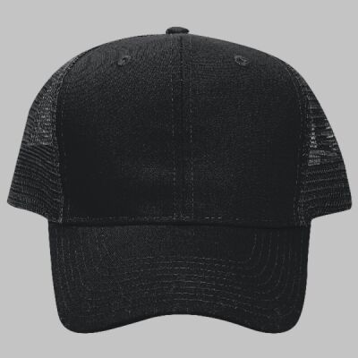 OTTO CAP® 6 Panel Mid Profile Mesh Back Trucker Hat Thumbnail
