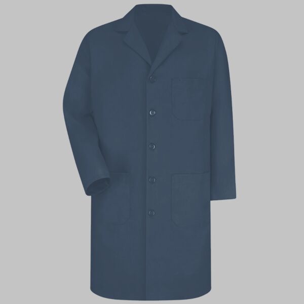 Unisex Extended Sizes Button Front Lab Coat Thumbnail