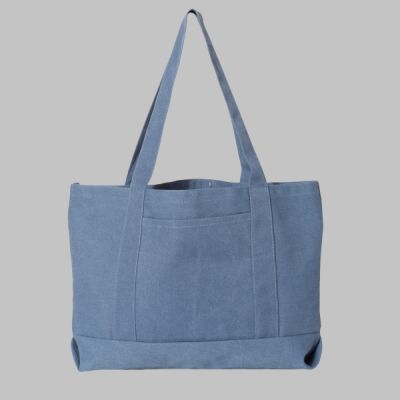 Seaside Cotton Pigment Dyed Resort Tote Thumbnail