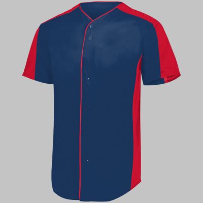 Full-Button Baseball Jersey Thumbnail