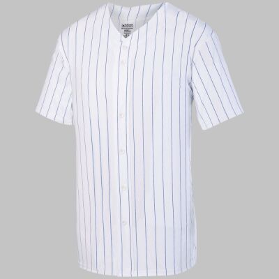 Pinstripe Full-Button Jersey Thumbnail