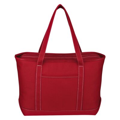 Large Cotton Canvas Yacht Tote Bag Thumbnail