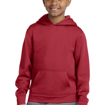 Youth Sport Wick ® Fleece Hooded Pullover Thumbnail